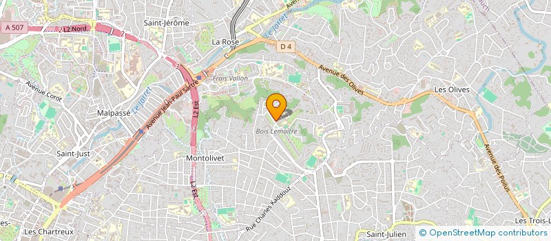 localisation de l'entreprise MONSIEUR SYLVAIN BONAVITA à MARSEILLE