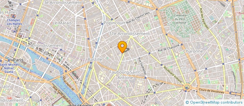 localisation de l'entreprise MONSIEUR SYLVAIN BONNET  PARIS