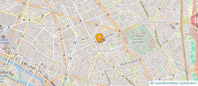 localisation de l'entreprise MONSIEUR SYLVAIN BONNY  PARIS