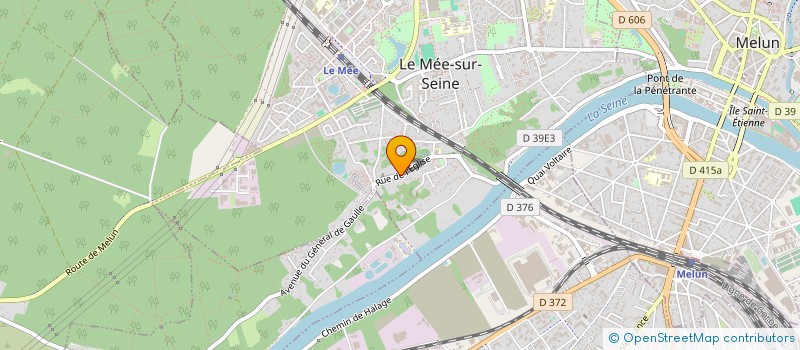 localisation de l'entreprise MONSIEUR SYLVAIN BORREAU  LE MEE-SUR-SEINE