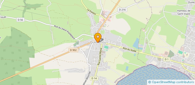 localisation de l'entreprise MONSIEUR SYLVAIN BOSVY  QUETTEHOU