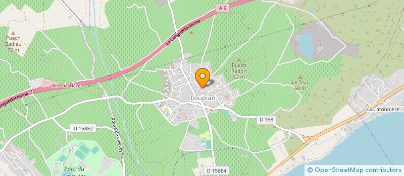 localisation de l'entreprise MONSIEUR SYLVAIN BOULAIS  LOUPIAN