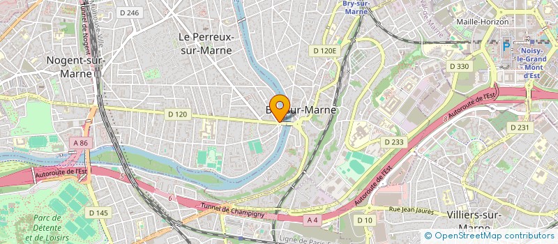 localisation de l'entreprise MONSIEUR SYLVAIN BOUMENDIL à LE PERREUX-SUR-MARNE