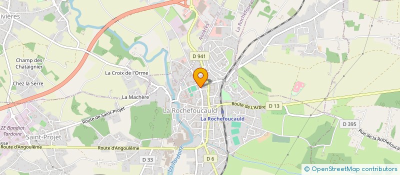 localisation de l'entreprise MONSIEUR SYLVAIN BOUNEGAR  LA ROCHEFOUCAULD-EN-ANGOUMOIS