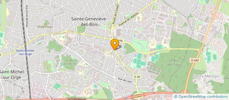 localisation de l'entreprise MONSIEUR SYLVAIN BOURGER  BOUCAU