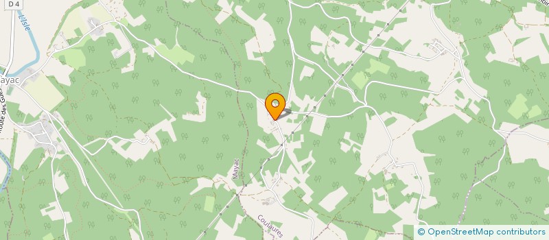 localisation de l'entreprise MONSIEUR SYLVAIN BOURGES  MAYAC