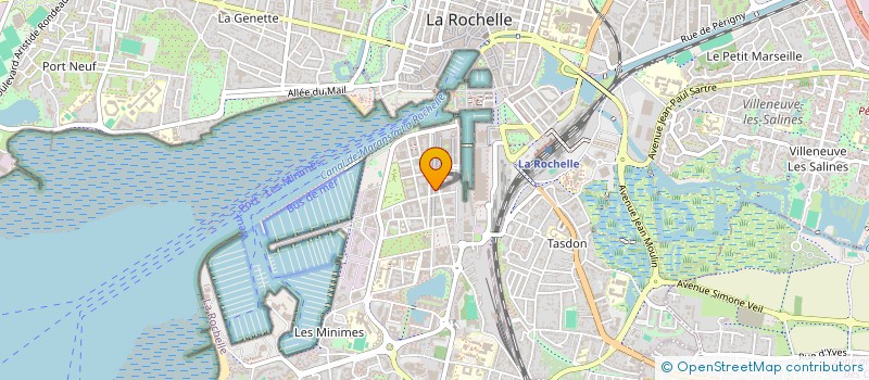 localisation de l'entreprise MONSIEUR SYLVAIN BOUVET  LA ROCHELLE