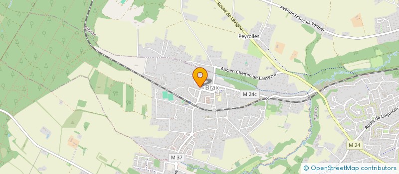 localisation de l'entreprise MONSIEUR SYLVAIN BOUYER  BRAX