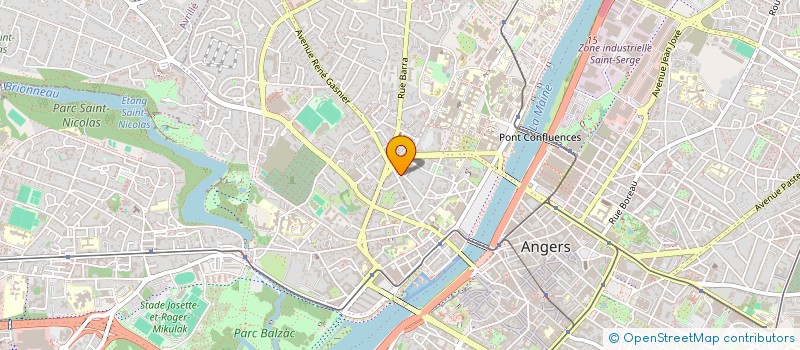 localisation de l'entreprise MONSIEUR SYLVAIN BRAULT à ANGERS