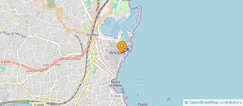 localisation de l'entreprise MONSIEUR SYLVAIN BREGUIER à ANTIBES