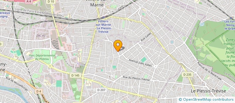 localisation de l'entreprise MONSIEUR SYLVAIN BREYSSE à CHAMPIGNY-SUR-MARNE