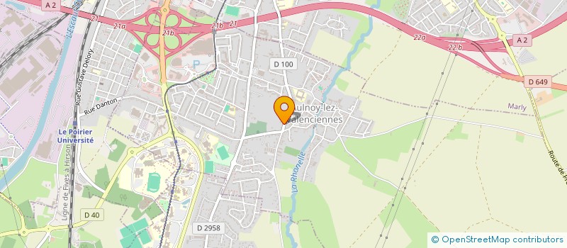 localisation de l'entreprise MONSIEUR SYLVAIN BRICARD à AULNOY-LEZ-VALENCIENNES