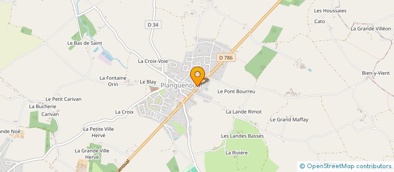 localisation de l'entreprise MONSIEUR SYLVAIN BRIEND  LAMBALLE-ARMOR