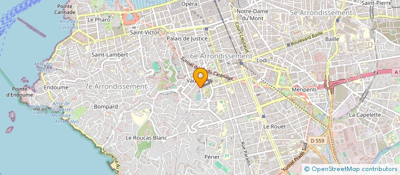 localisation de l'entreprise MONSIEUR SYLVAIN BRIERE à MARSEILLE