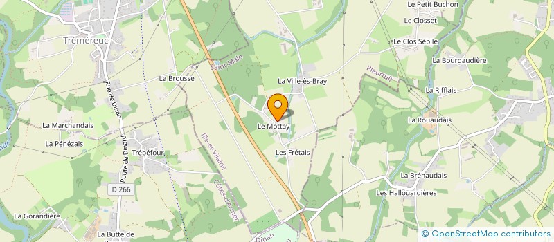 localisation de l'entreprise MONSIEUR SYLVAIN BRUN  PLEURTUIT