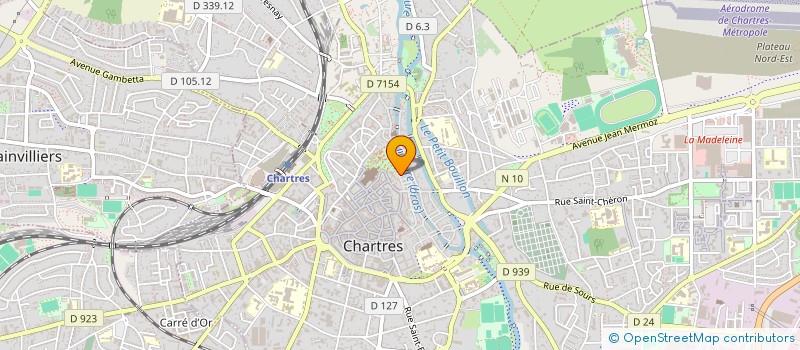 localisation de l'entreprise MONSIEUR SYLVAIN BRUNIE à CHARTRES