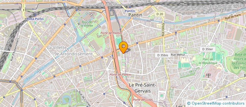 localisation de l'entreprise MONSIEUR SYLVAIN BUCHARD  PARIS