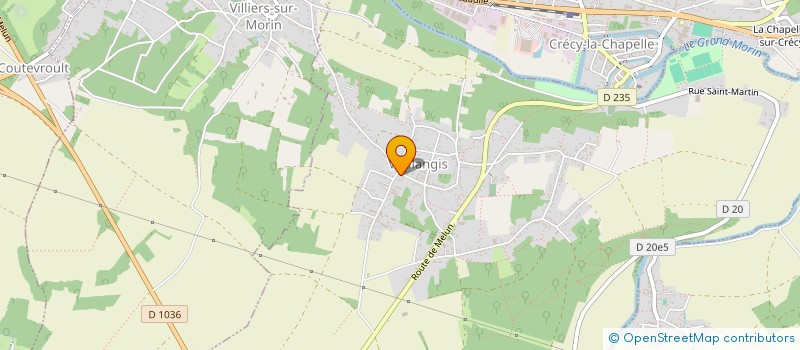 localisation de l'entreprise MONSIEUR SYLVAIN BUCHER  VOULANGIS