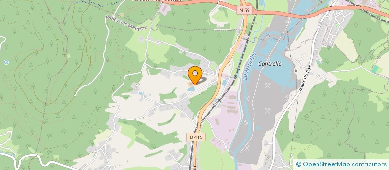 localisation de l'entreprise MONSIEUR SYLVAIN BULCKAEN  SAULCY-SUR-MEURTHE