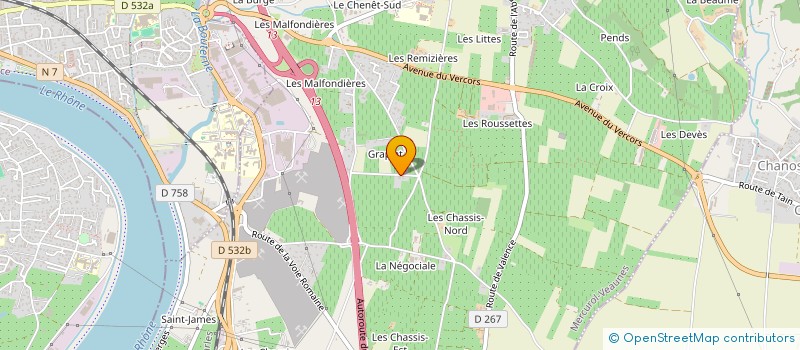 localisation de l'entreprise MONSIEUR SYLVAIN BURATO  MERCUROL-VEAUNES