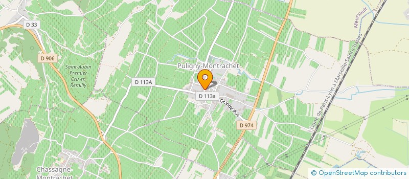 localisation de l'entreprise MONSIEUR SYLVAIN BZIKOT à PULIGNY-MONTRACHET