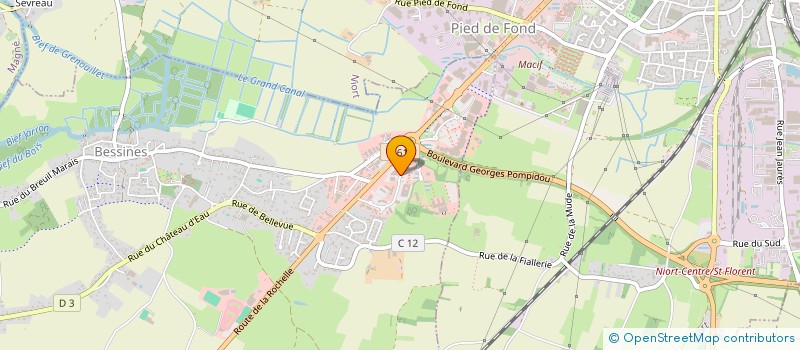 localisation de l'entreprise MONSIEUR SYLVAIN CABANES à BESSINES