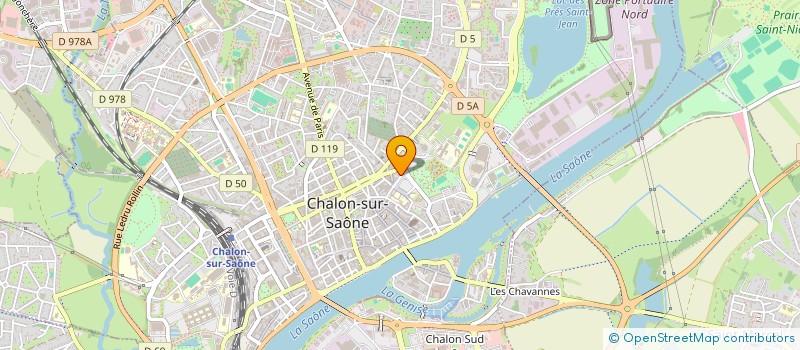 localisation de l'entreprise MONSIEUR SYLVAIN CABUT  CHALON-SUR-SAONE