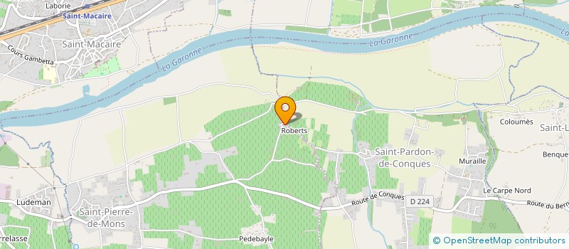 localisation de l'entreprise MONSIEUR SYLVAIN CABY  SAINT-PARDON-DE-CONQUES