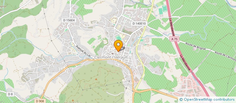 localisation de l'entreprise MONSIEUR SYLVAIN CACHARD  CLERMONT-L'HERAULT