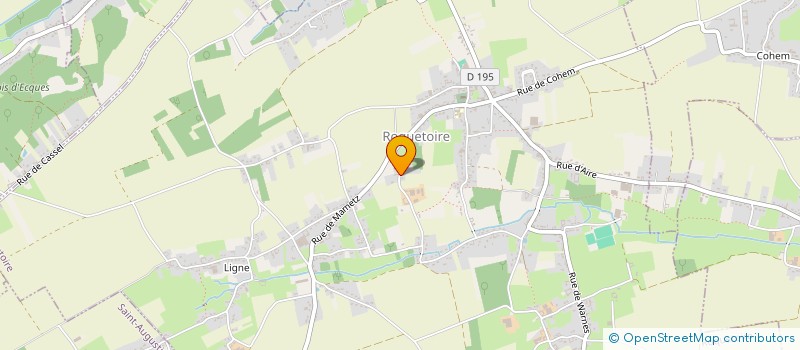 localisation de l'entreprise MONSIEUR SYLVAIN CAFFRAY  ROQUETOIRE