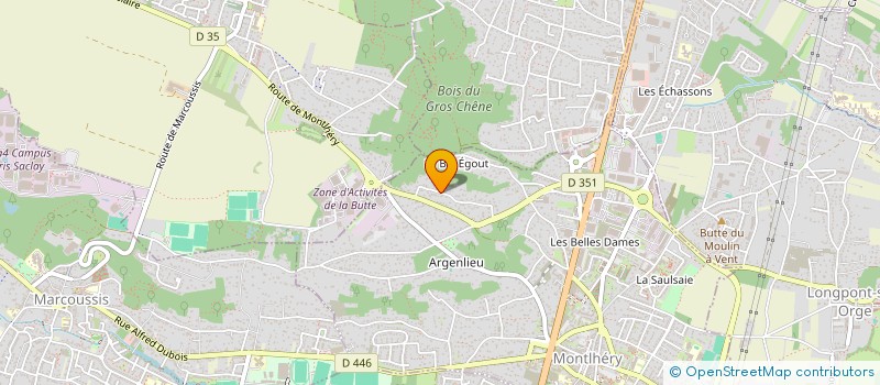 localisation de l'entreprise MONSIEUR SYLVAIN CAILLERE à MONTLHERY