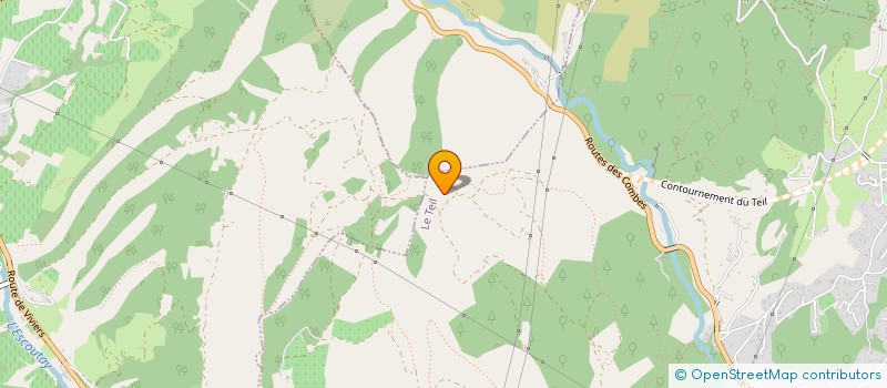 localisation de l'entreprise MONSIEUR SYLVAIN CAIRE  ALBA-LA-ROMAINE