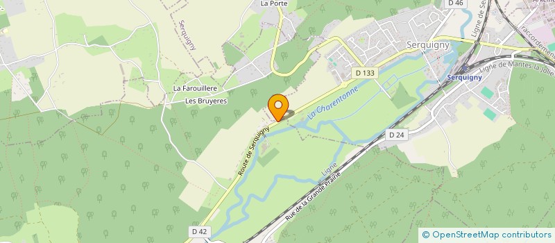 localisation de l'entreprise MONSIEUR SYLVAIN CAMUS  FONTAINE-L'ABBE