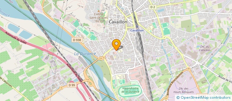 localisation de l'entreprise MONSIEUR SYLVAIN CANESTRARI  CAVAILLON