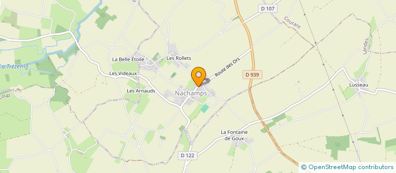 localisation de l'entreprise MONSIEUR SYLVAIN CANTEL à NACHAMPS