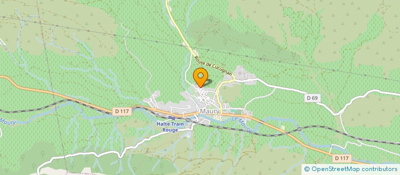 localisation de l'entreprise MONSIEUR SYLVAIN CANTIE  MAURY