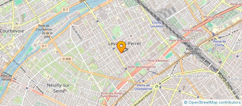 localisation de l'entreprise MONSIEUR SYLVAIN CARBONNET à LEVALLOIS-PERRET