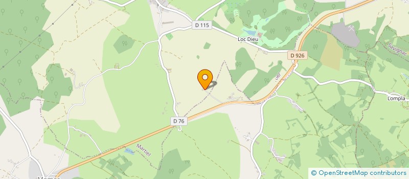 localisation de l'entreprise MONSIEUR SYLVAIN CARRATIER  MARTIEL