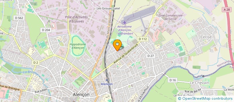 localisation de l'entreprise MONSIEUR SYLVAIN CARREIRO VAZ GIL à ALENCON