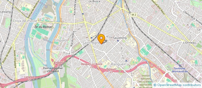 localisation de l'entreprise MONSIEUR SYLVAIN CARRERE à TOULOUSE