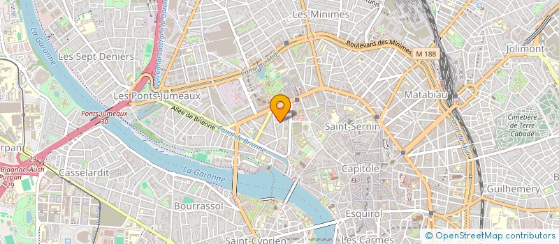 localisation de l'entreprise MONSIEUR SYLVAIN CASASOLA à TOULOUSE