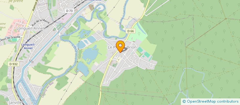 localisation de l'entreprise MONSIEUR SYLVAIN CASTETS  LE PLESSIS-BRION