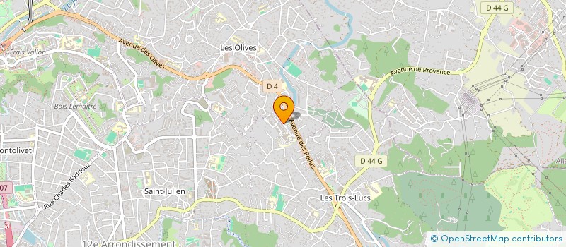 localisation de l'entreprise MONSIEUR SYLVAIN CATALANO à MARSEILLE
