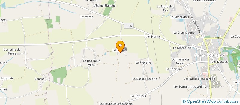localisation de l'entreprise MONSIEUR SYLVAIN CATREUX à LA DOMINELAIS