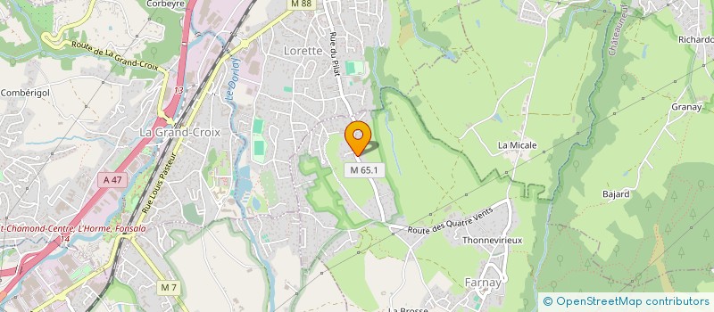 localisation de l'entreprise MONSIEUR SYLVAIN CATY  FALLERANS