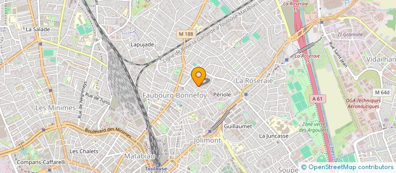 localisation de l'entreprise MONSIEUR SYLVAIN CAVAZZUTI  BAGNERES-DE-LUCHON