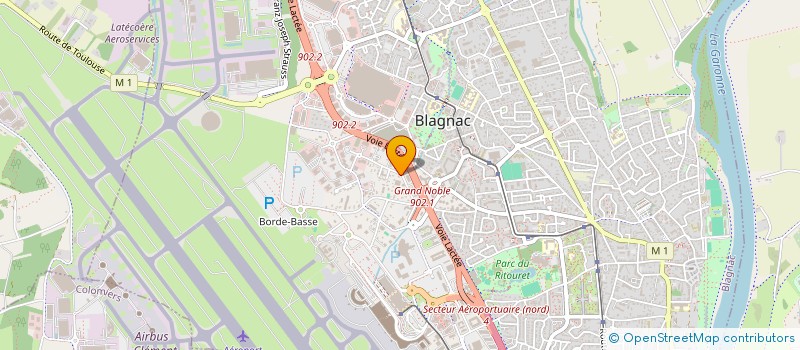 localisation de l'entreprise MONSIEUR SYLVAIN CAZALBOU à BLAGNAC