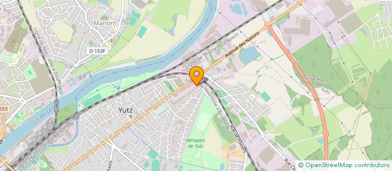 localisation de l'entreprise MONSIEUR SYLVAIN CERNY à YUTZ