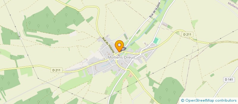 localisation de l'entreprise MONSIEUR SYLVAIN CESSELIN à MOLLIENS-DREUIL