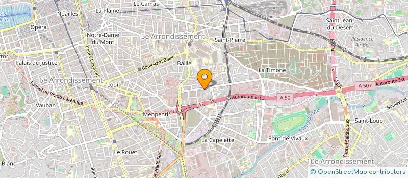 localisation de l'entreprise MONSIEUR SYLVAIN CHABAULT  MARSEILLE